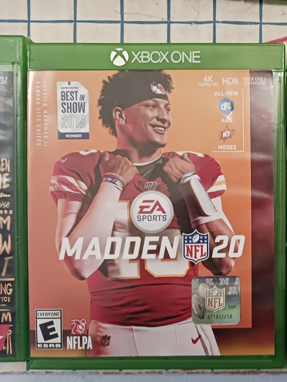 XBOX ONE NFL MADDEN 20
